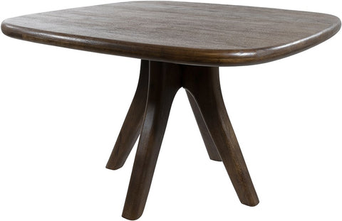 Eetkamertafel stuiver vorm 150, Mango Espresso Bruin