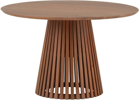 Eetkamertafel Ø130, Acacia naturel