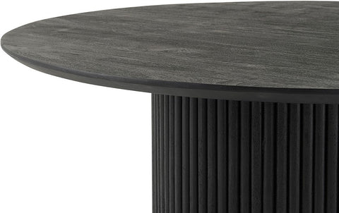 Eetkamertafel Ø140, Acacia Zwart
