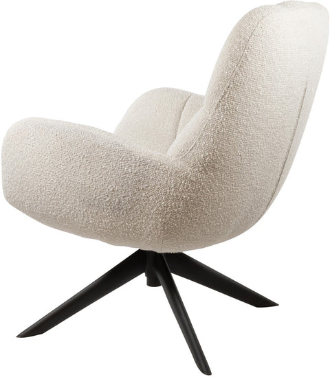 Elvis draaifauteuil 360° - Monet - Parel 0855