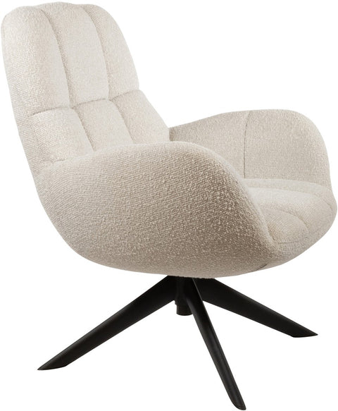 Elvis draaifauteuil 360° - Monet - Parel 0855