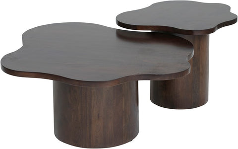 Fiore salontafel 98, Mango bruin walnoot