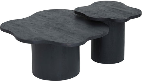 Fiore bijzettafel 65, zwart