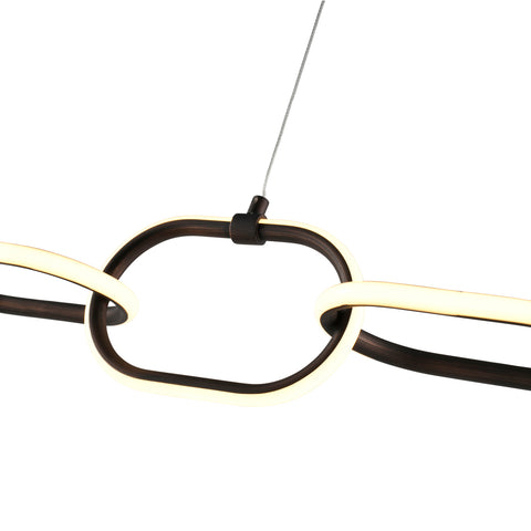 Hanglamp Layn brons