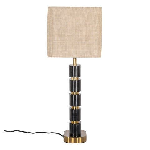Tafellamp Levina zwart/goud
