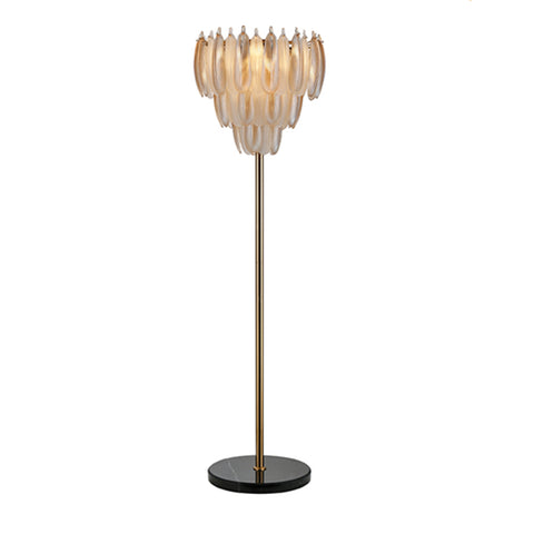 Vloerlamp Chloe antiek messing