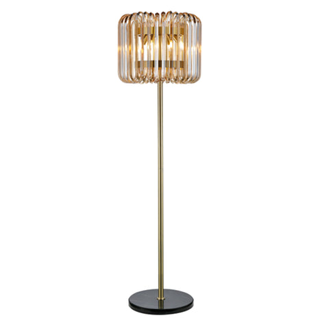 Vloerlamp Channa brons