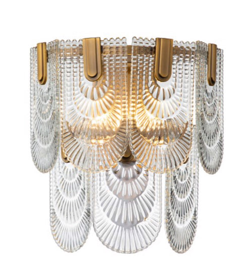 Wandlamp Sem goud