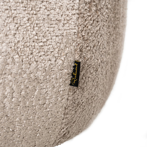 Loungestoel Estelle schapenvacht naturel draaibaar