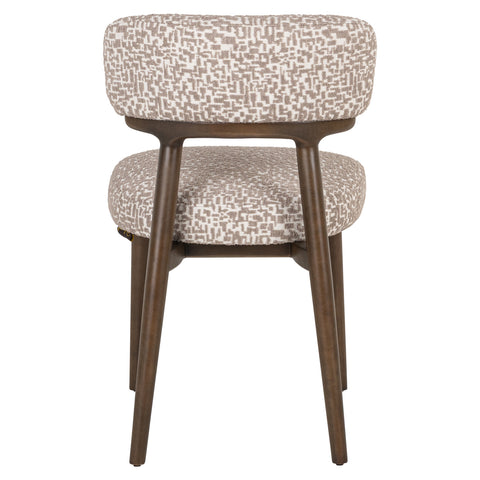 Eetkamerstoel Basker naturel geo (Set van 2)