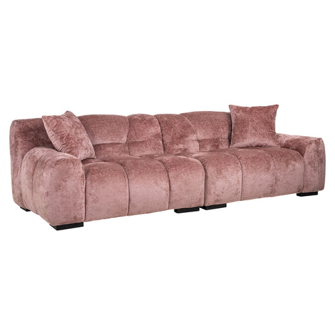 Bank Charelle roze chenille