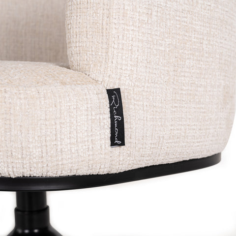 Eetkamerstoel Cheyenne Niagara beige draaibaar