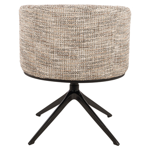 Eetkamerstoel Cheyenne trendy naturel draaibaar