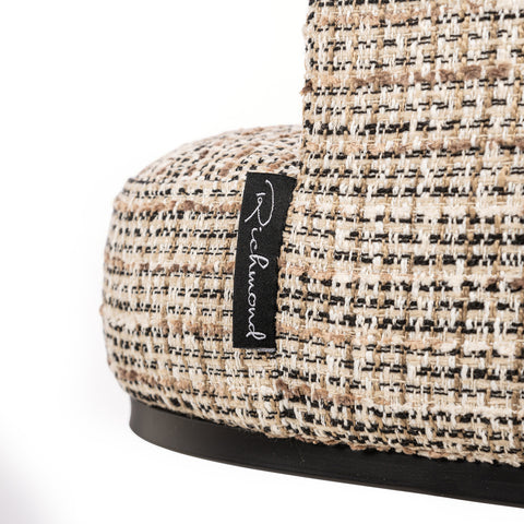 Eetkamerstoel Cheyenne trendy naturel draaibaar