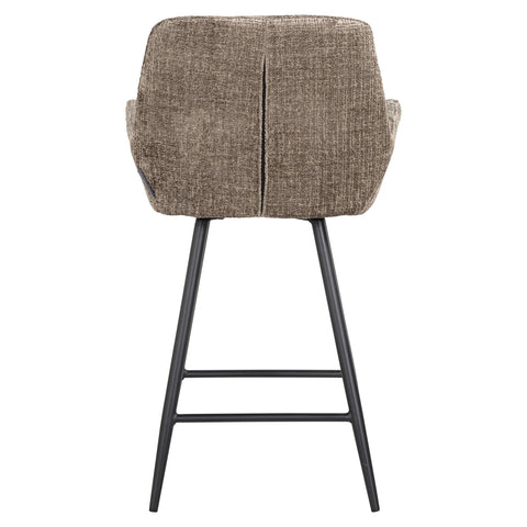Barstoel Linsey Niagara Stone, draaibaar (set van 2)