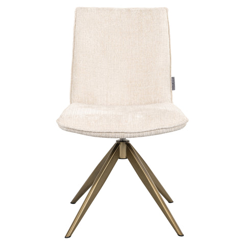 Eetkamerstoel Dakota Niagara beige draaibaar