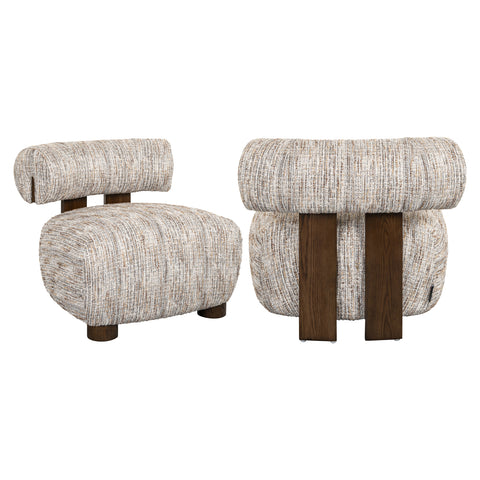 Loungefauteuil Arabella greige coco