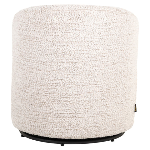 Loungestoel Jackie Lovely Cream, draaibaar, voor kinderen