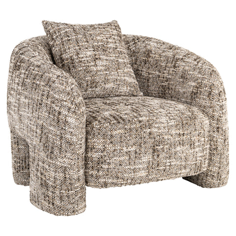 Lounge stoel Tuscany bruin omara