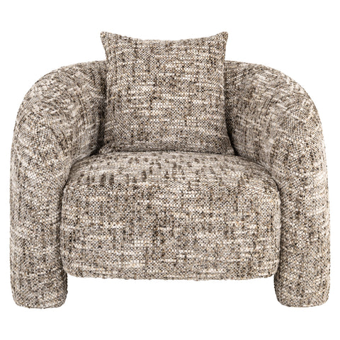 Lounge stoel Tuscany bruin omara