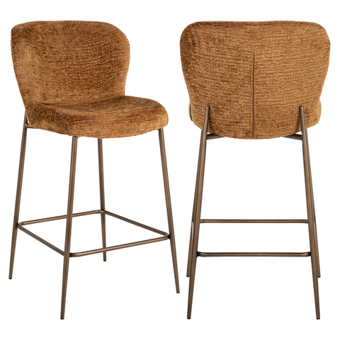 Barstoel Odarby cognac fusion
