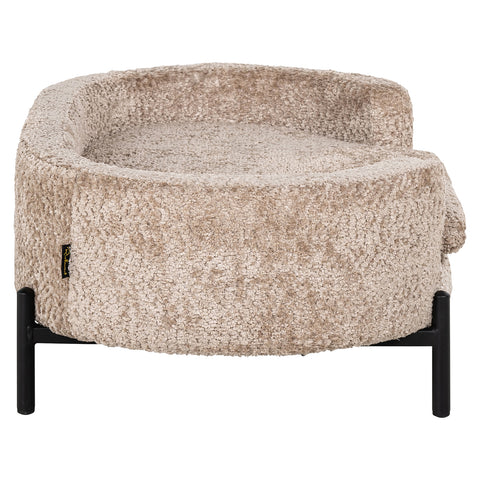 Hondenbed Dolly schapenvacht naturel