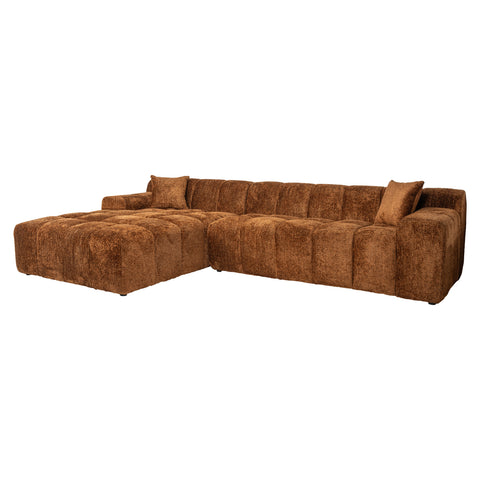 Bank Cube lovely cinnamon 3-zits + lounge links