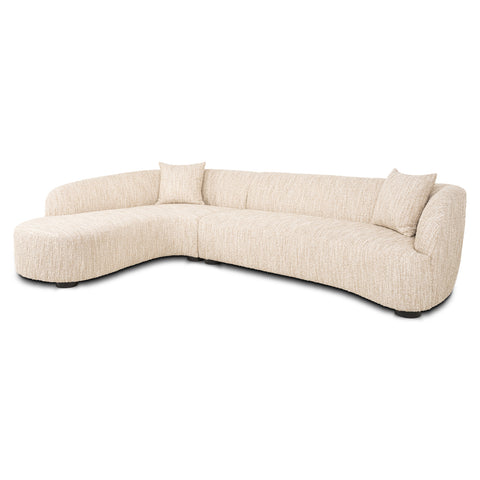 Bank Pandora beige angora lounge links