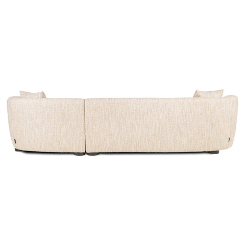 Bank Pandora beige angora lounge rechts