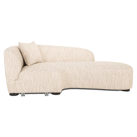 Bank Pandora beige angora lounge rechts