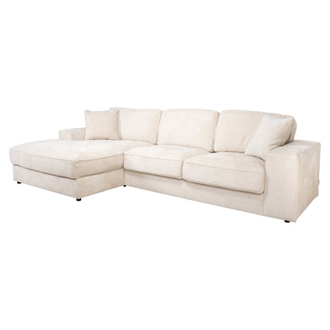 Bank Santos niagara beige 2,5-zits + lounge links