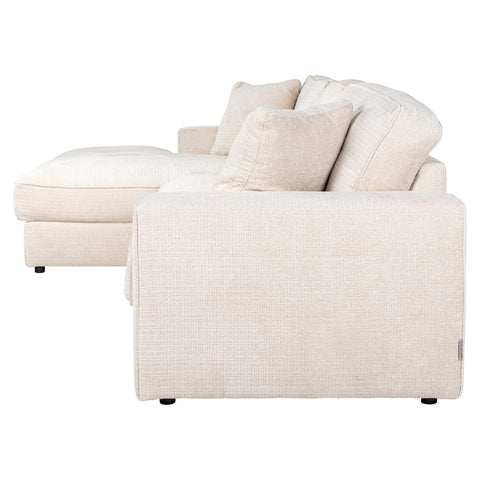 Bank Santos niagara beige 2,5-zits + lounge links