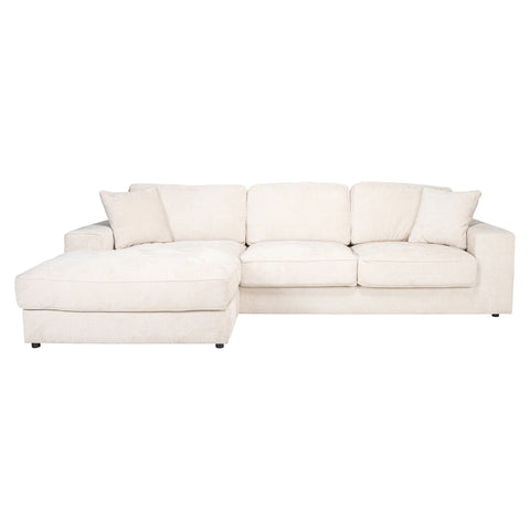 Bank Santos niagara beige 2,5-zits + lounge links