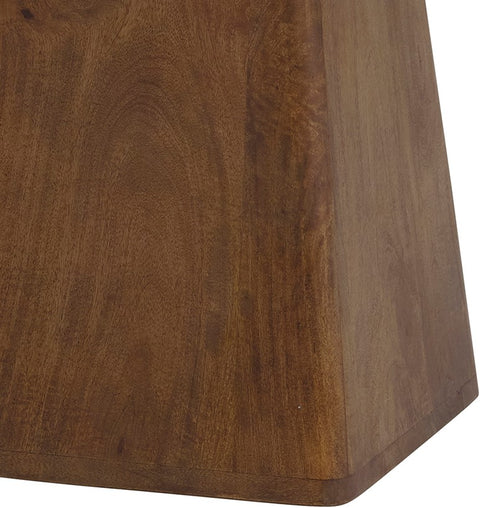 Salontafel 80, Mango Bruin-Walnoot