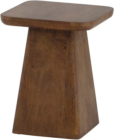 Bijzettafel 40, Mango bruin walnoot