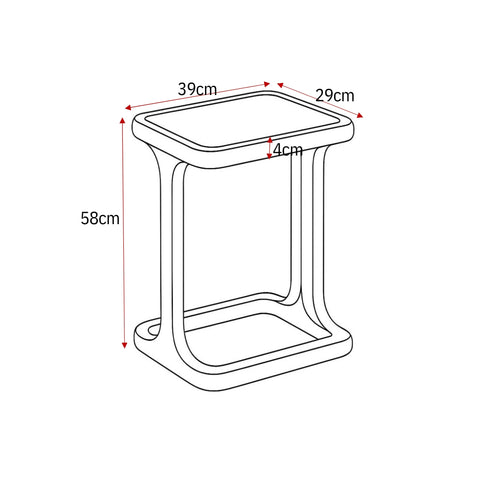 Bijzettafel Arvid | Set van 2