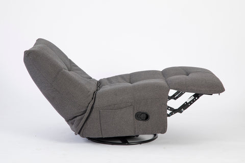 Relaxfauteuil Lazy | Donkergrijs