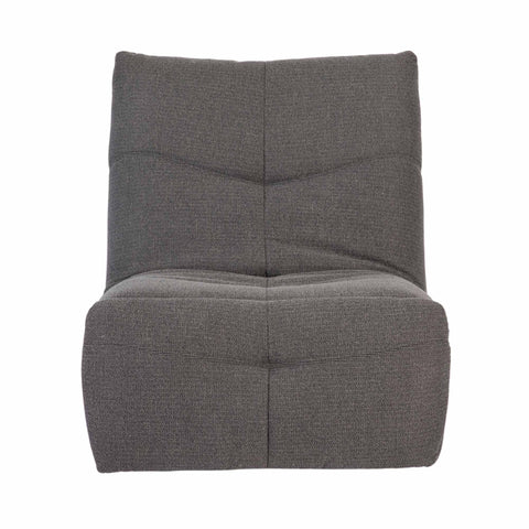 Relaxfauteuil Lazy | Donkergrijs