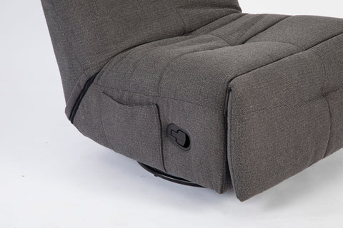 Relaxfauteuil Lazy | Donkergrijs