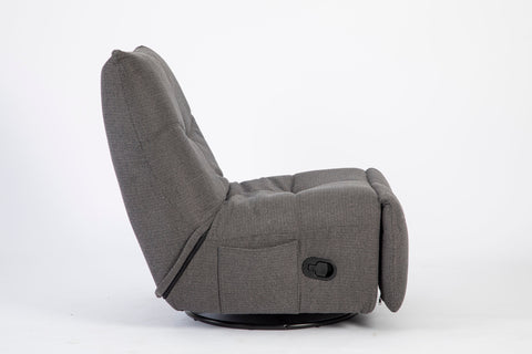 Relaxfauteuil Lazy | Donkergrijs