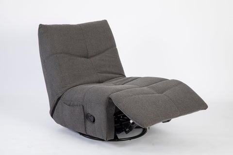 Relaxfauteuil Lazy | Donkergrijs