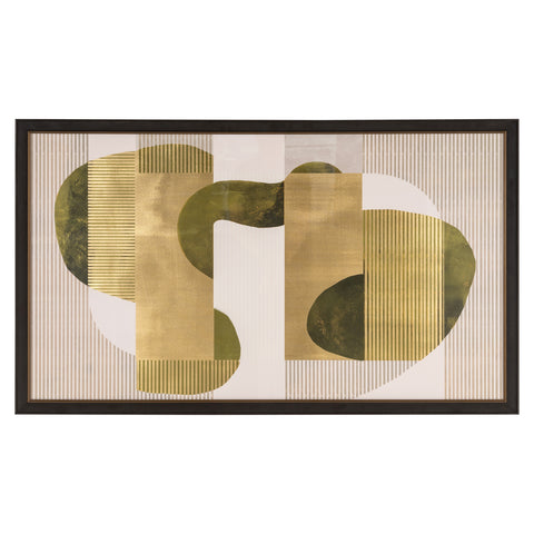 Wanddecoratie Joylin groen
