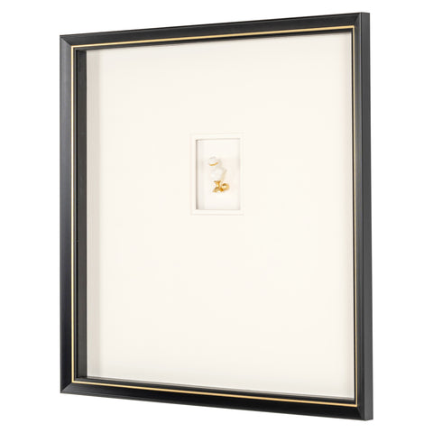 Wanddecoratie Hanna zwart/wit