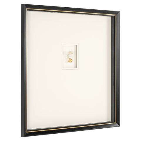 Wanddecoratie Hanna zwart/wit