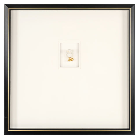 Wanddecoratie Hanna zwart/wit