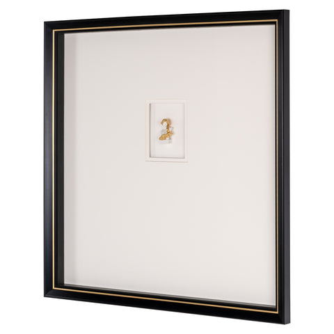 Wanddecoratie Danni zwart/wit