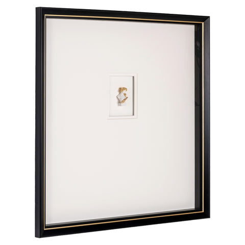 Wanddecoratie Danni zwart/wit