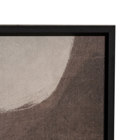 Wanddecoratie Mirage bruin rechts
