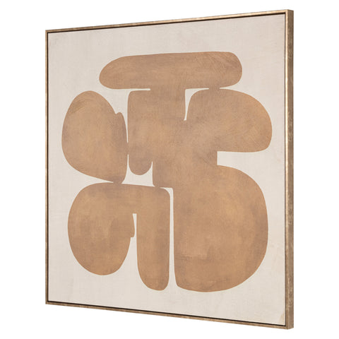 Wanddecoratie Odyssey goud rechts