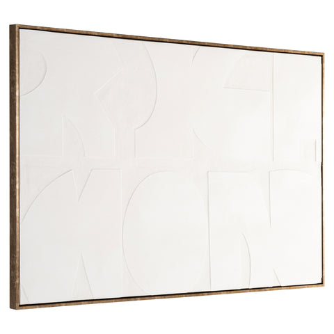 Wanddecoratie Decadence wit